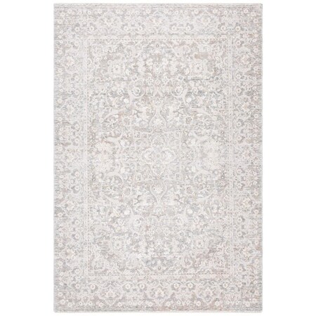 Safavieh 8 x 10 ft. Webster 300 Power Loomed Rectangle Area Rug Grey & Beige WBS324G-8